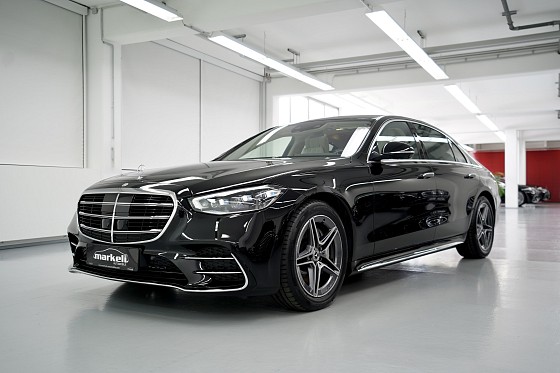Mercedes-Benz S 450 4Matic Long - AMG voll/full - amg line - dRIVE PILOT - Chauffeur Paket +++ - Markeli-Automobile-München